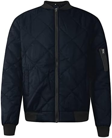 Casaco Xiaxogool Puffer, jaqueta de bombardeiro masculino, pm -winter casaco quente casaco leve do time do colégio