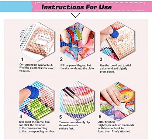 Pintura de diamante DIY por kits de números para adultos, pinte com diamantes arte de arte completa ponto cruz cruzal strass bordado