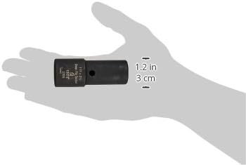 Sunex 2705 de 1/2 polegada de carro de 17 mm por 21 mm de profundidade