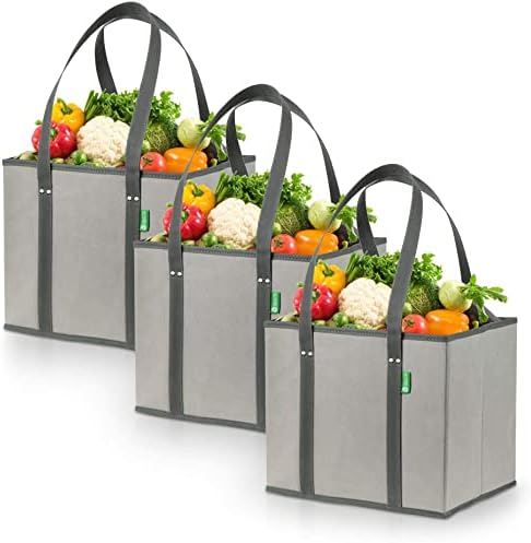 Bolsa de compras Ultimate de vida verde criativa-bolsas de compras reutilizáveis-sacolas de compras isoladas-qualidade premium, conjunto