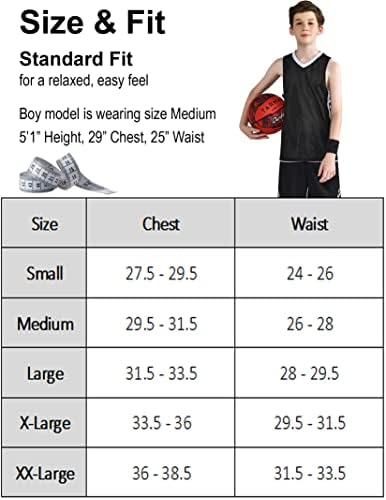 10 Pack Youth Boys Reversível Mesh Performance Desempenho Athletic Basketball Jerseys em branco uniformes para granel de luta esportiva