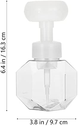 Doitool limpo Shampoo Recarregável Sabão líquido Dispensador de sabão em forma de flores Distribuidor de espuma Distanter