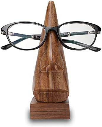 Óculos de sol de madeira feitos de madeira/suporte para espetáculos - suporte de madeira - suporte decorativo artesanal tradicional para óculos, óculos de sol - decoração da sala estética para quarto, mesa do escritório