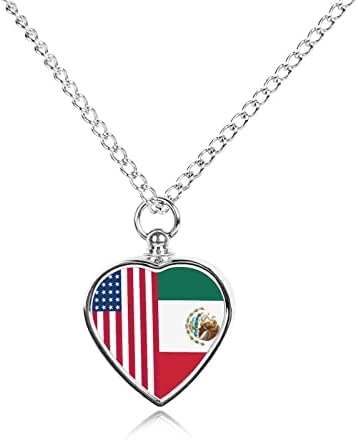 Colar de urna de estimação da bandeira mexicana dos EUA