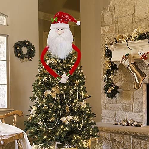 Pluxh Snowman Crown Crown Christmas Tree Decoration