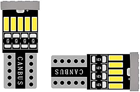 Bulbos de substituição de LED de luz de 2PCS da placa para 1997-2018 Jeep Wrangler TJ JK Todos os modelos