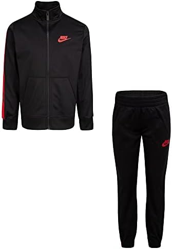 Nike Boys Logo Casas de capa e calças de duas peças Conjunto de faixas