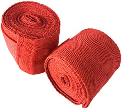 Inoomp 6pcs bandas elasticas para ejercicio enrolar as mãos de boxe boxe boxing handla luvas de bolsa de punho de manutenção engrenagem