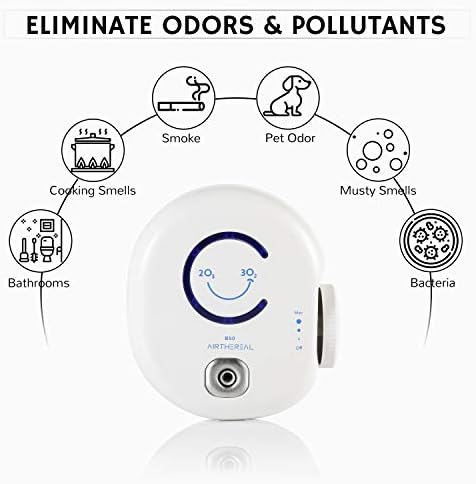 Pacote Airthereal | Gerador de mini ozônio B50 e gerador de mini ozônio B50-pro com íon negativo-Máquina de desinfecção do