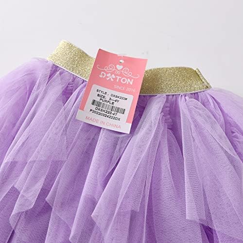 Dxton Girls Rainbow Flower Tulle Salia