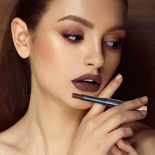 Linha de lápis Lipstick Lip Lip Lip impermeabilizar maquiagem de maquiagem de maquiagem de maquiagem de maquiagem de caneta