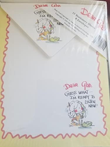 2002 Dear God Kids Box of Artainery Sheets & Envelopes