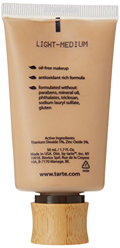 Tarte Cosmetics ian Clay BB Hidratante Broad Spectrum SPF 20, Média de luz Média