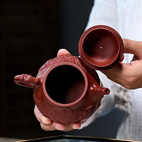 Bueiros modernos bule de chá 190ml antigo pote de chá roxo tuapots house house zisha filtro chaleira