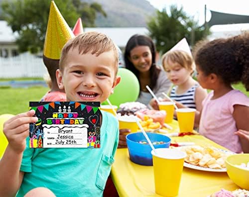 Prêmios de reconhecimento de bolo de feliz aniversário do Sicohome, certificados de feliz aniversário para crianças em sala de