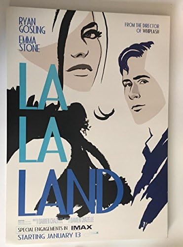 La La Land 17 x24 D/s Pôster promocional original Imax Ryan Gosling Emma Stone