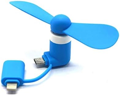 Raxinbang Air Condicionador Tipo C Mini ventiladores USB, ventilador de refrigeração por telefone celular portátil, [3