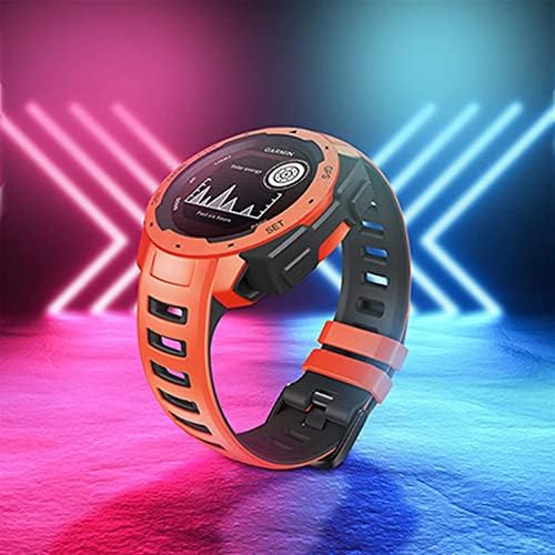 Faixa de relógio de silicone otgkf para garmin Instinct Relógio pulseira de pulseira para instinto de maré/esports/solar/pulseira tática