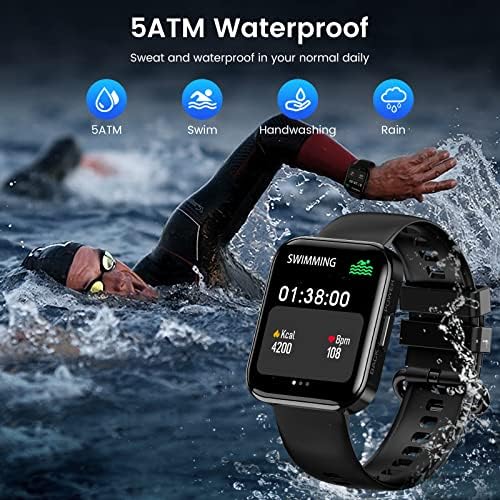 Kospet Fitness Tracker, 35 dias em espera 24h Monitor de saúde preciso com 5ATM Smart impermeável relógio para freqüência