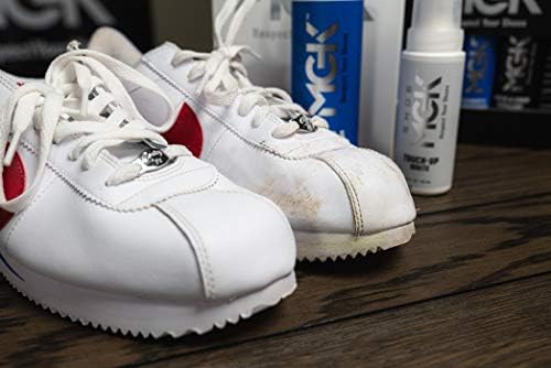 Tocada branca de sapatos MGK - esmalte branco para restaurar sapatos brancos, tênis e muito mais.