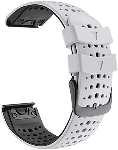 HEPUP 22mm Quickfit WatchBand para Garmin Fenix ​​7 6 6Pro 5 5Plus Banda de silicone para abordagem S60 S62 Forerunner 935 945 Strap de pulso