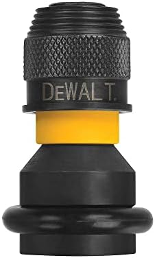 Dewalt DW2298 quadrado de 1/2 polegada a 1/4 de polegada Hex Hex Rapid Load, Black