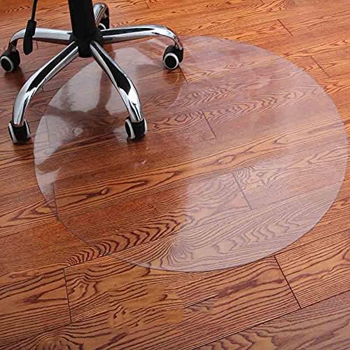 Coyang Tampa de mesa redonda transparente, protetor de mesa de plástico redonda, toalha de mesa de PVC à prova d'água, Mesa de círculo