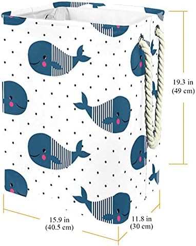 Cesta de lavanderia com alças cestas de lavanderia dobráveis ​​à prova d'água para caixas de armazenamento Organizador