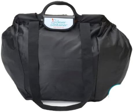 RoomForLife - Comprador inteligente - alças duplas, alça de ombro, alças de carrinho, bolsa de compras sanitária dobrável