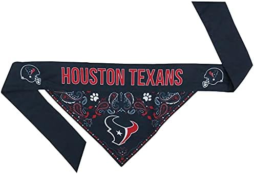 Littlearth NFL Unisex-Adult Reversible Pet Bandana com gráficos de equipe de cada lado