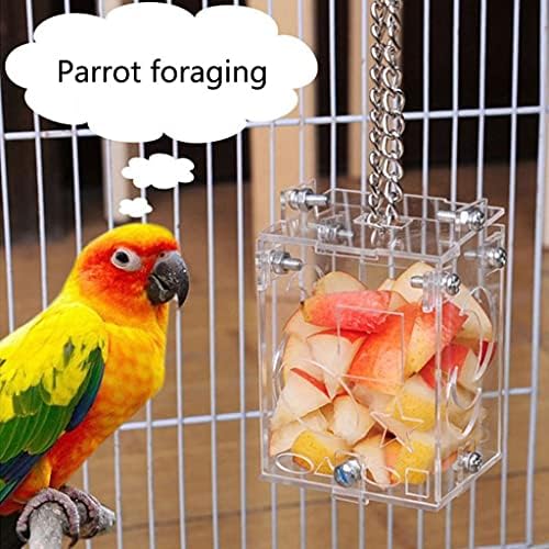 Walnuta Assembléia Criativa Parrot Inteligência alimentador