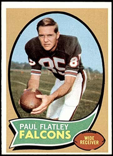 1970 Topps 66 Paul Flatley Atlanta Falcons ex Falcons Northwestern