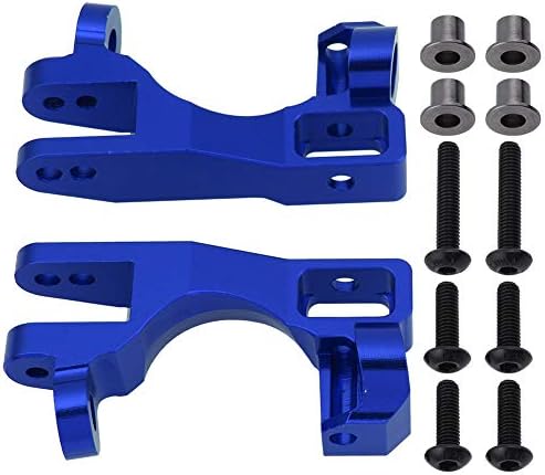 Hobbypark Aluminium Caster Blocks, blocos de direção, Knuckles do transportador de eixo de stub para traxxas Slash 4x4