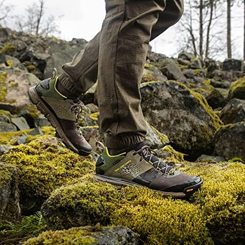 Sapatos de caminhada masculinos da Danner Trail 2650 Campo 3 Brown/Meadow Green GTX