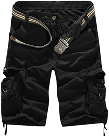 BMISEGM Men's Swimwear Moda Moda Sports Cotton Multi Pocket Camouflage Casual calças curtas shorts frios homens