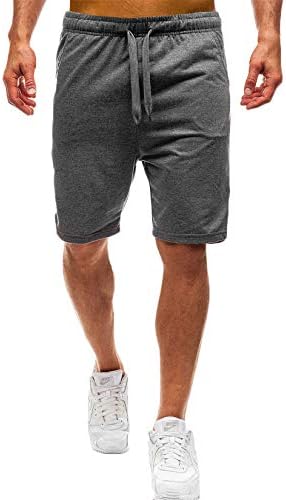 Andongnywell Men's Running Workout Shorts Quick Dry Lightweight Athletic Gym Troushers curtas com bolsos