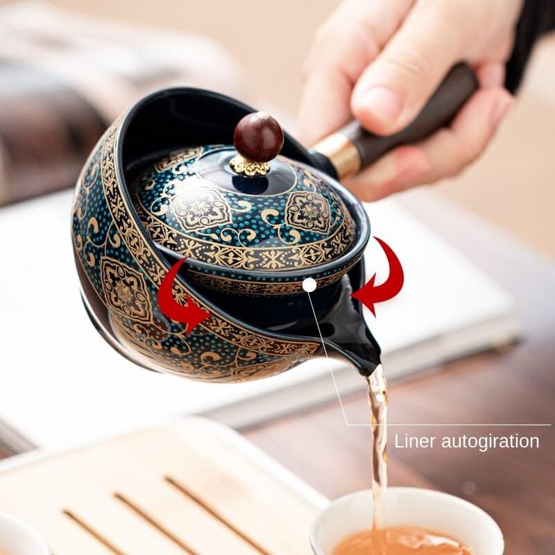 Artefato de chá Lazy Kung Fu Tea Conjunto de chá portátil Conjunto de chá de chá de chá portátil Jardinagem domiciliar 摆茶