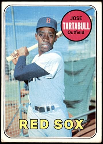 1969 Topps 287 Jose Tartabull Boston Red Sox Dean's Cards 2 - Good Red Sox