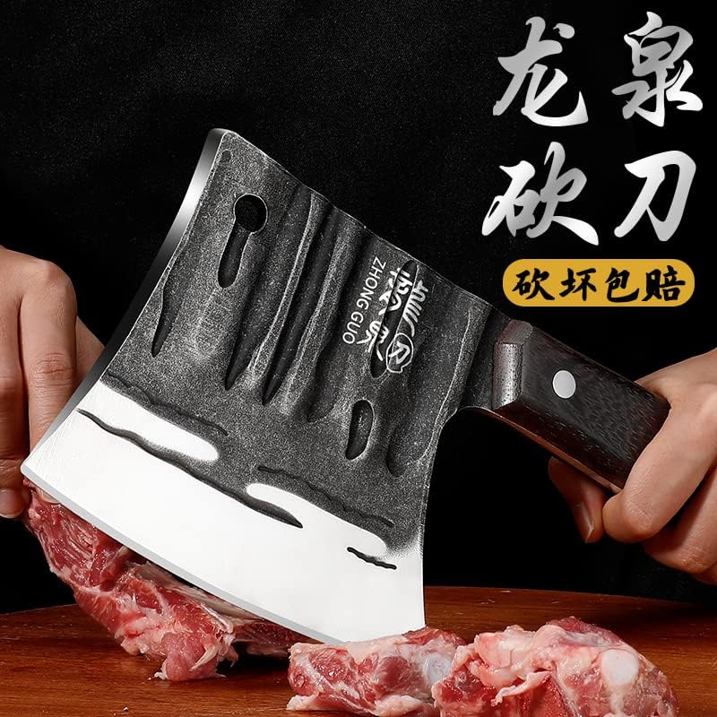 砍 骨头 专用 刀斧头 加厚 砍 骨刀 faca de cozinha ， Caidao, 菜刀 型 型 斩 剁牛 大 骨头 骨头