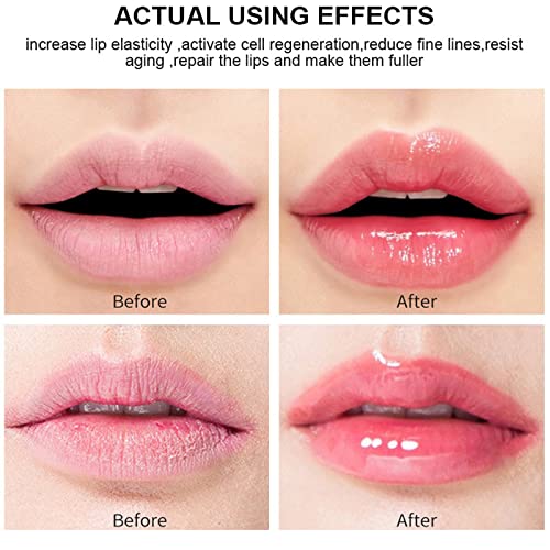 Cozzo Lip Plumper Vitamina E Pushing Lip Maximizer Série Transparente Toot Oil Lip Plumper Lip Gloss Hidratante Lips