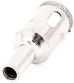 X-Dree 18mm Diamante Bole revestido Bits Drill Bits Mármore de ladrilhos de vidro (diámetro de 18 mm Recubierto de diamante