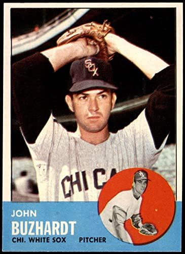 1963 Topps 35 John Buzhardt Chicago White Sox NM/MT White Sox