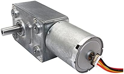 MANHONG MOTOR DE MANHONG PEQUENO MOTOR Baixo ruído, vida longa DC12V 24V DUTO SACADA DULA EXETO DO MOTOR DE ENGRENAGEM DC PAINEIRA DE PINCULHA, com controle de velocidade JGY370-2430D: 150 rpm, tensão: DC 12V)