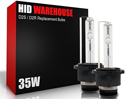 Bulbos de substituição de xenônio HID -Warehouse® - D2S / D2R / D2C - 5000K BRANCO BRILHO - Garantia de 2 anos