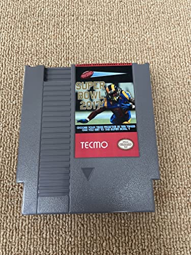 TECMO Super Bowl 2017 Versão Videogame de Videogame para NES