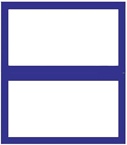 Cartões de lugar de dupla face azul marinho - Nome de assentos Tabela - Professores de eventos de festa de papelaria