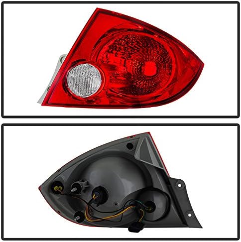 VIPMOTOZ LATE RED LENS RED LENS OE ALIMENTO DIREITO DIREITA LIGUE LUQUELA LIGHT SUPLUTIÇÃO PARA 2005-2010 CHEVY