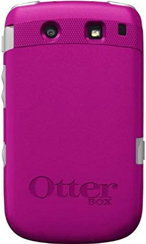 Caso da série OtterBox para Blackberry Torch 9800 - Pink quente / branco