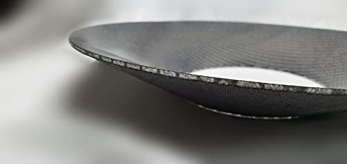 Cone de subwoofer 4` 15 'sanduíche de carbono