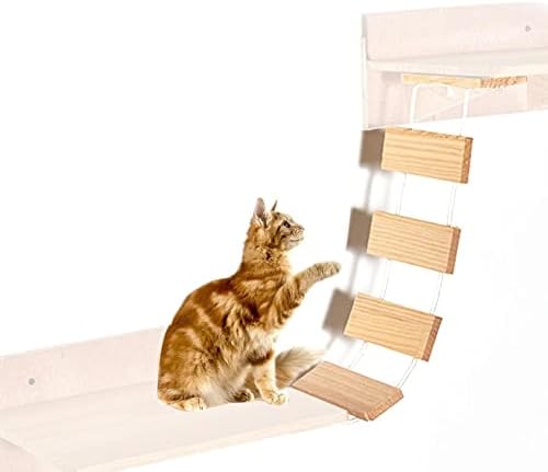 Mgwye Cat Bridge Salbing Frame Wood Cat Tree House Ceda